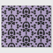 Hund Themed Geschenk Geschenkpapier (Flach)