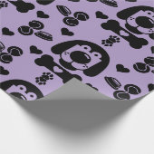 Hund Themed Geschenk Geschenkpapier (Ecke)