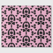 Hund Themed Geschenk Geschenkpapier (Flach)