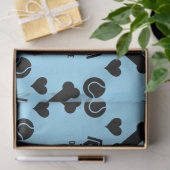 Hund Themed Geschenk Seidenpapier (Geschenk)