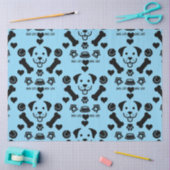 Hund Themed Geschenk Seidenpapier (Basteln)