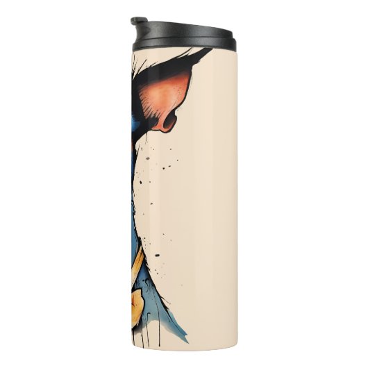 Hund Thermosbecher (Nach rechts gedreht)