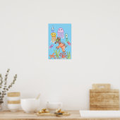 Hund Tiefseetaucher Poster (Küche)
