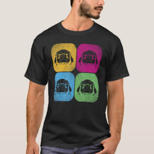 Hund  Tierbesitzer Hundebesitzer Tier Pop Puggle T-Shirt
