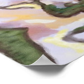 Hund Tired Poster (Ecke)