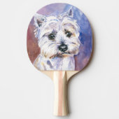 Hund Tischtennis Schläger (Vorderseite)