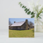 Hund-Trab Kabine Postkarte (Stehend Vorderseite)