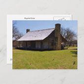 Hund-Trab Kabine Postkarte (Vorne/Hinten)