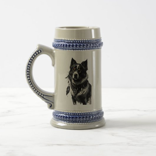 Hund, Träumer, Amulet, Talisman, Bierglas (Links)