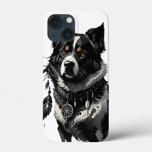Hund, Träumer, Amulet, Talisman, Case-Mate iPhone Hülle (Rückseite)