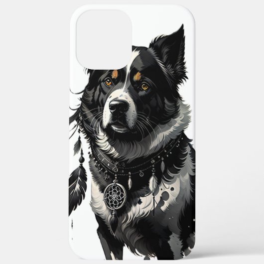Hund, Träumer, Amulet, Talisman, Case-Mate iPhone Hülle (Rückseite)