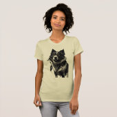 Hund, Träumer, Amulet, Talisman, T-Shirt (Vorne ganz)