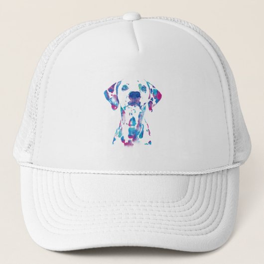 Hund Truckerkappe (Vorderseite)