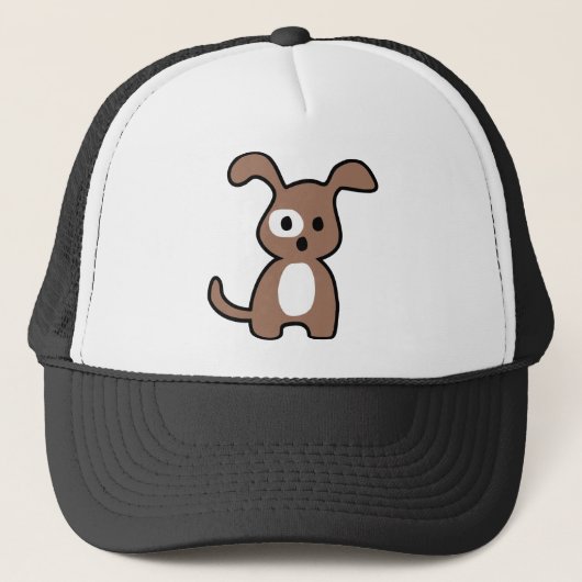Hund Truckerkappe (Vorderseite)