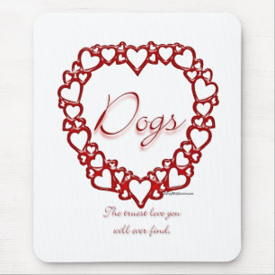 Hund True Love Mousepad