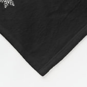 Hund Ugly Xmas Lights Santa American Foxhound Hund Fleecedecke (Ecke)