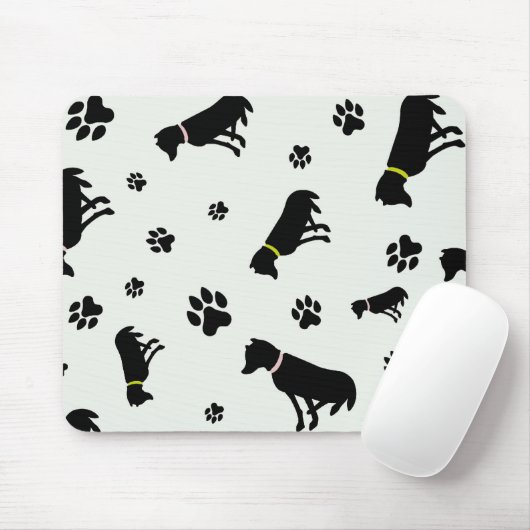 Hund- und Abdrücke mousepad (Mit Mouse)