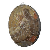 Hund und Bartollie (zwei Hunde) (Tiere) Dartscheibe (Vorderseite rechts)