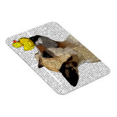 Hund und Ente Magnet (Rechte Seite)