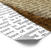 Hund und Ente Poster (Ecke)