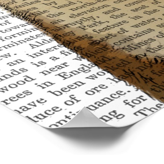 Hund und Ente Poster (Ecke)