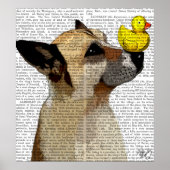Hund und Ente Poster (Vorne)