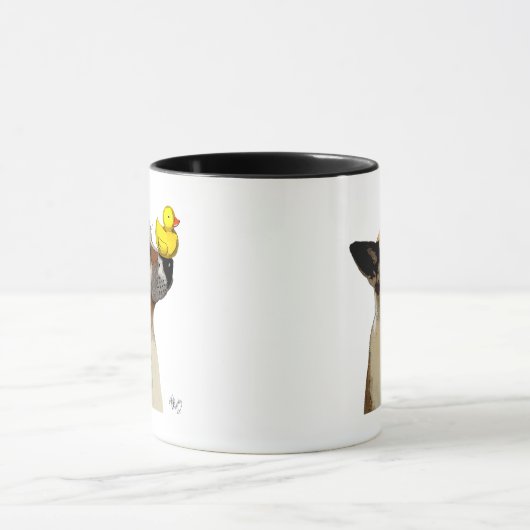 Hund und Ente Tasse (Zentrum)