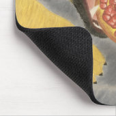 Hund und Granatapfel-Mauspad Mousepad (Ecke)