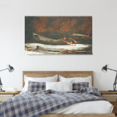 Hund und Hunter, 1892 (Öl auf Leinwand) Leinwanddruck (Insitu (Schlafzimmer))