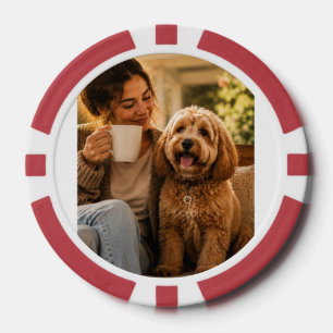Hund und Kaffee Pokerchips