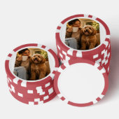 Hund und Kaffee Pokerchips (Stapel)