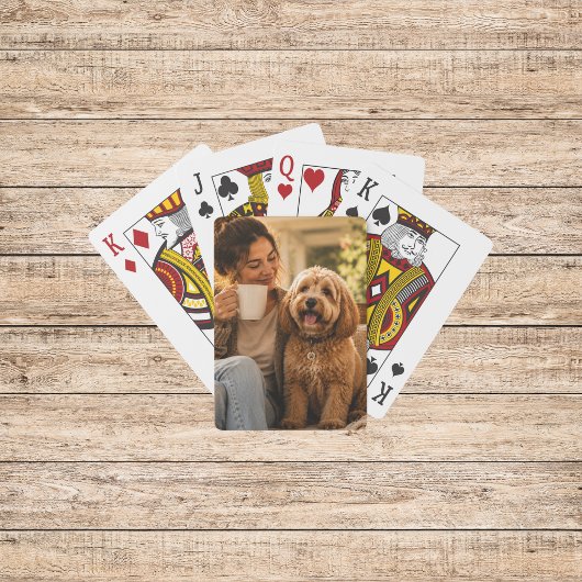 Hund und Kaffee Spielkarten