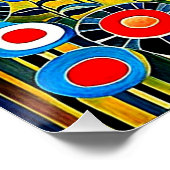 Hund und Katze 1 Poster (Ecke)