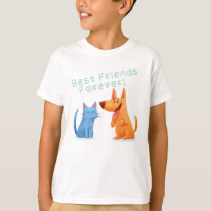 Hund und Katze Bester Freund T-Shirt