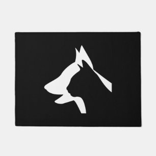 Hund und Katze Fußmatte