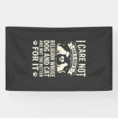Hund und Katze Religionszitat Banner (Horizontal)
