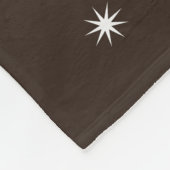 Hund- und Katze Sapceship Fleecedecke (Ecke)