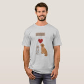 Hund und Katze T-Shirt (Vorne ganz)