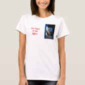 Hund und Katze Zuhause Allein Blick in den Kühlsch T-Shirt (Vorderseite)