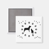 Hund und Katzen Magnet (Vorderseite/Rückseite)