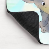 Hund und Maus Mousepad (Ecke)
