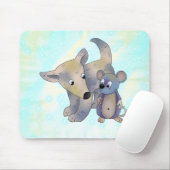 Hund und Maus Mousepad (Mit Mouse)