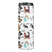 Hund und Woof Design-Thermalbecher Thermosbecher (Rückseite)