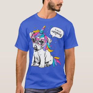 Hund Unicorn i Am so Magisch T-Shirt