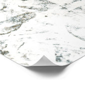 Hund unter der Bridge Poster Wall Art (Ecke)