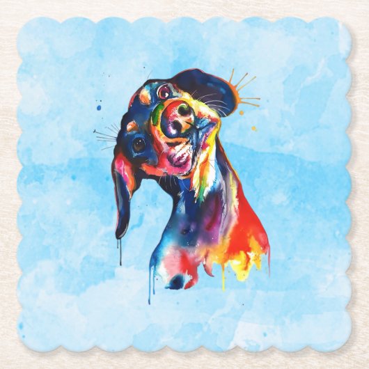 Hund Untersetzer (Vorderseite)