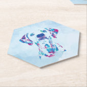 Hund Untersetzer (angewinkelt)