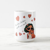 Hund Valentine Kaffeetasse (Mittel)