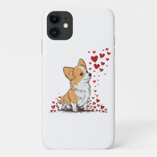 Hund Valentinstag Süßer Corgi Valentinstag Case-Mate iPhone Hülle