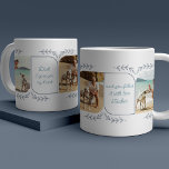 Hund Vater 3 Vertikales Foto Liebende Worte botani Kaffeetasse<br><div class="desc">Foto Tasse Geschenk für einen besonderen Hundedad von der besten Freundin des Menschen, oder es ist genauso einfach für / von jedem anderen zu personalisieren. Die Fotovorlage zeigt 3 Ihrer bevorzugten Fotos im vertikalen Format mit abgerundeten Ecken an. Geschrieben mit liebevoller Formulierung in klarer, handgeschriebener Schrift, die lautet: "[Name] Ich...</div>